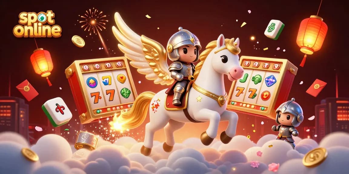 Experience the excitement of slot online games with vibrant 3D visuals and dynamic characters.
