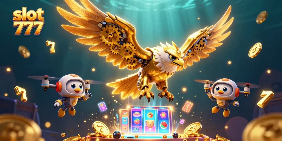 Menangkan slot 777 dengan slot yang berkilau dan simbol keberuntungan dalam permainan kasino.