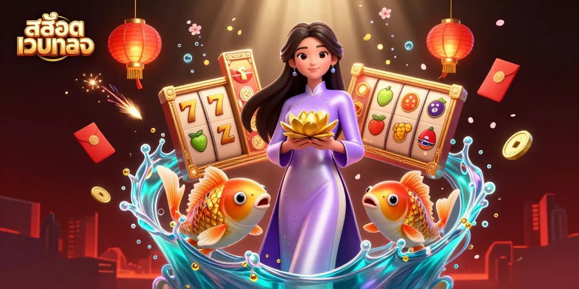 Experience winning with สล็อตเว็บตรง through vibrant visuals of dynamic slot games and elegant design.
