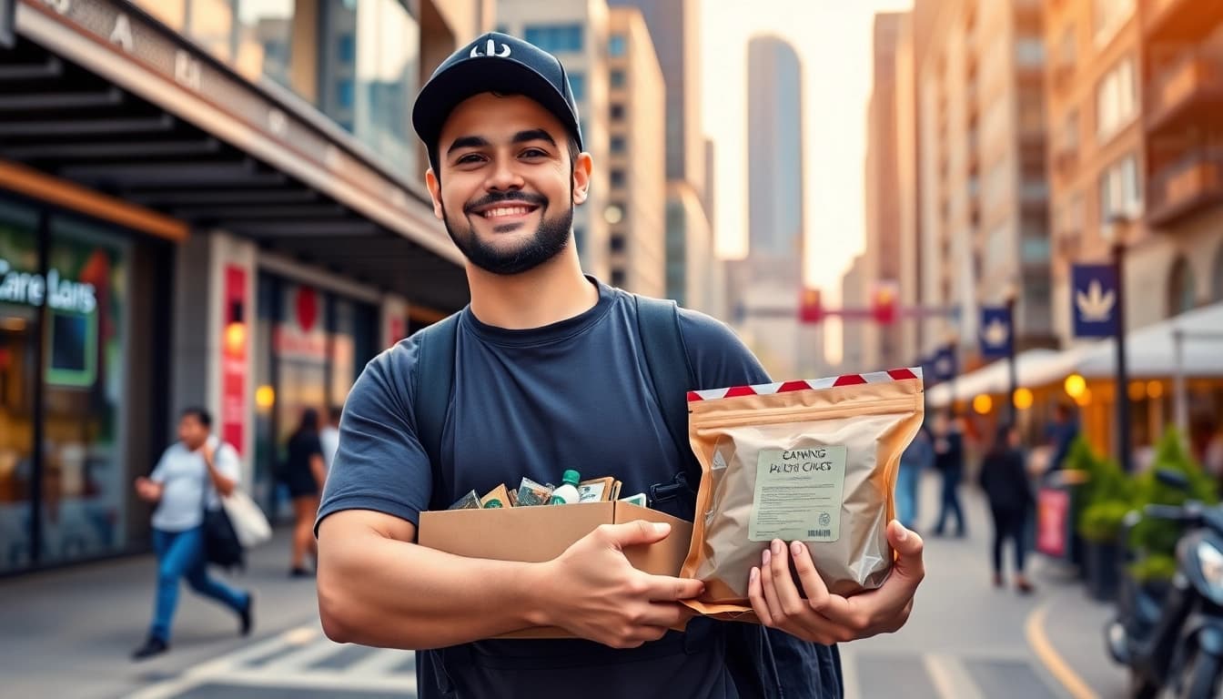 Enhance your cannabis experience with an online weed delivery service near me showcasing quality products and convenience.