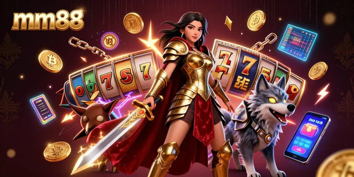 Experience thrilling gameplay with mm88, featuring vibrant 3D characters and dynamic slot game elements.