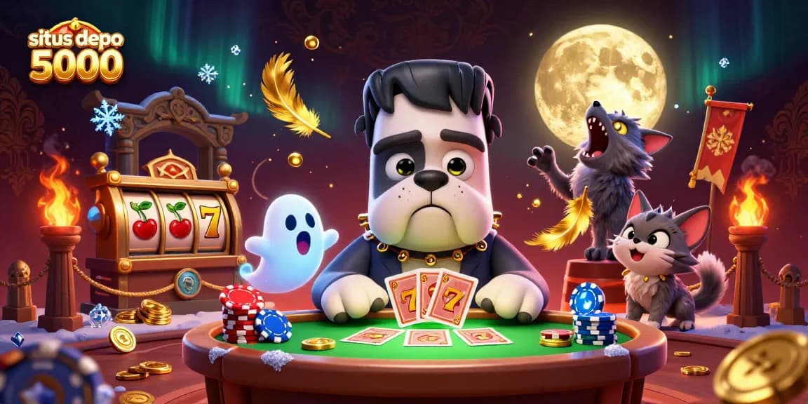 Situs depo 5000 memberikan pengalaman bermain slot yang mendebarkan dengan keberuntungan di meja kartu dan simbol jackpot.