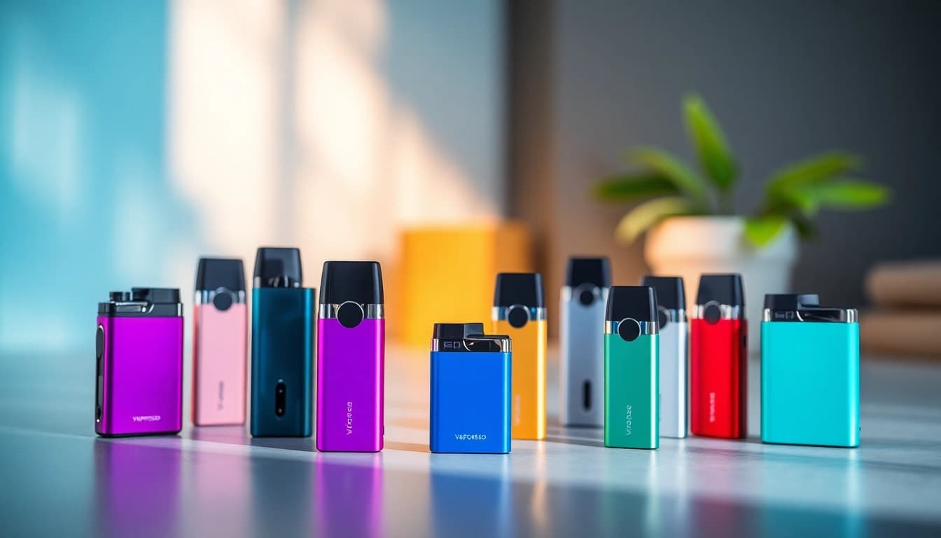 Профессиональные Vaporesso Pod Systems с стильным дизайном и высококачественными материалами.