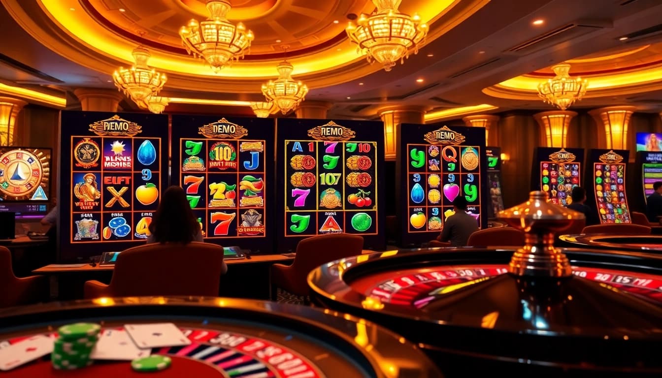 Experience thrill while playing demo slot pragmatic on lavish casino screens.