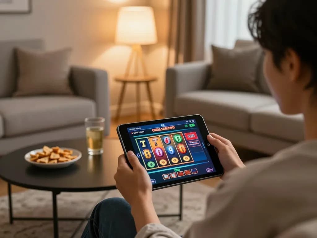 Play slots online with 92slot while enjoying a cozy home atmosphere and snacks.