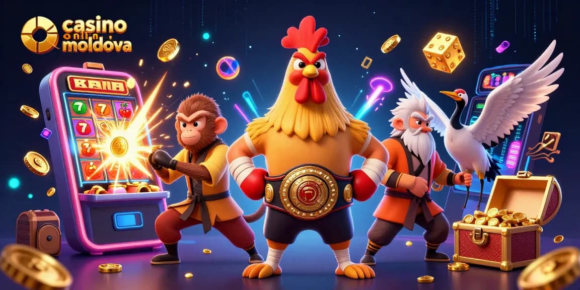 Imagini captivante cu jocuri pentru casino online moldova, cu personaje colorate și sloturi dinamic