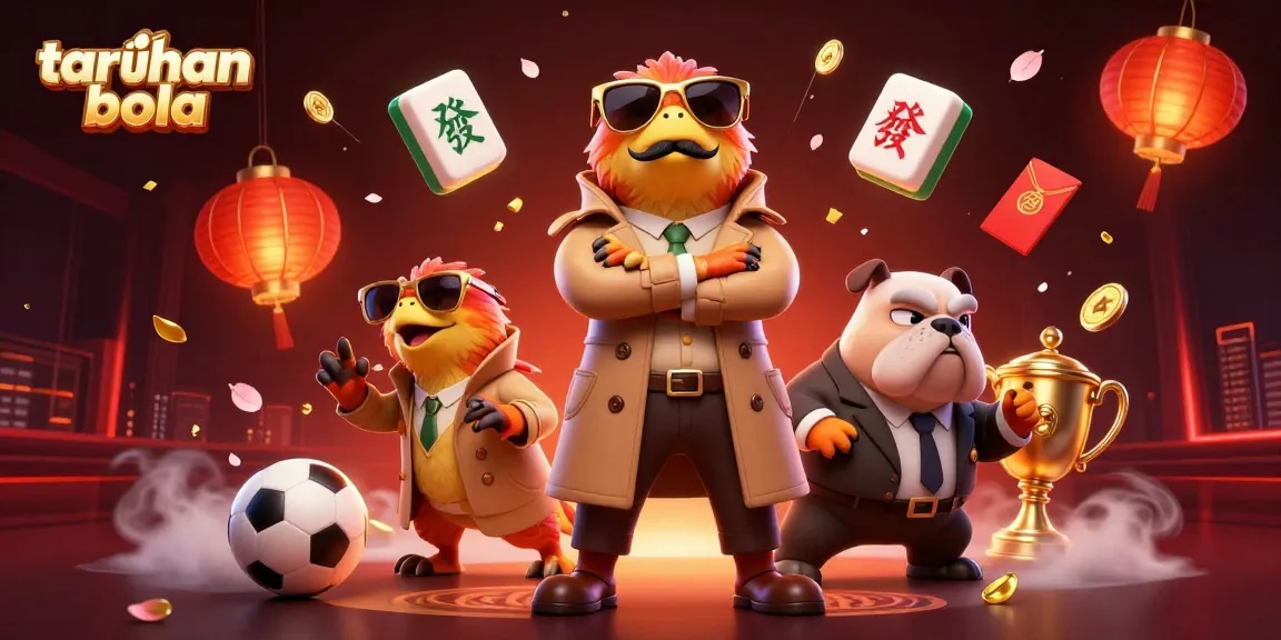 Place your taruhan bola bets strategically in this vibrant and engaging casino scene.