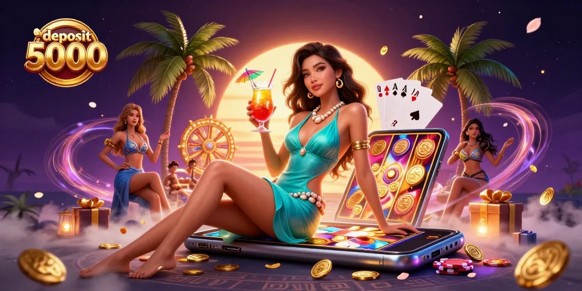 Engage in thrilling gameplay with a deposit 5000 at tropical beachside casino.