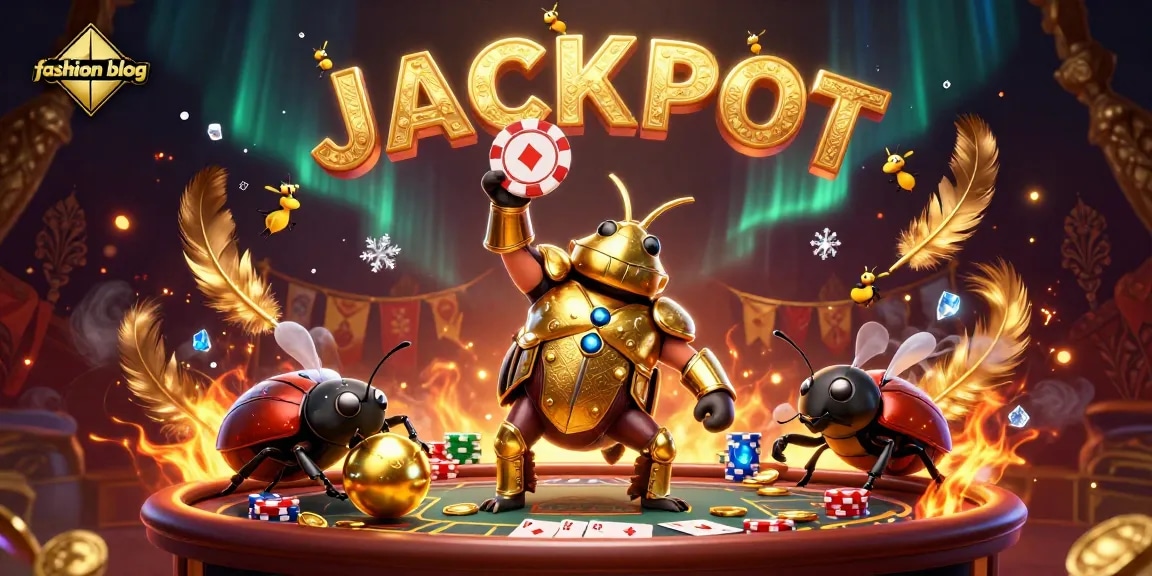 Winning poker strategies and golden opportunities depicted in this fashion blog illustration.