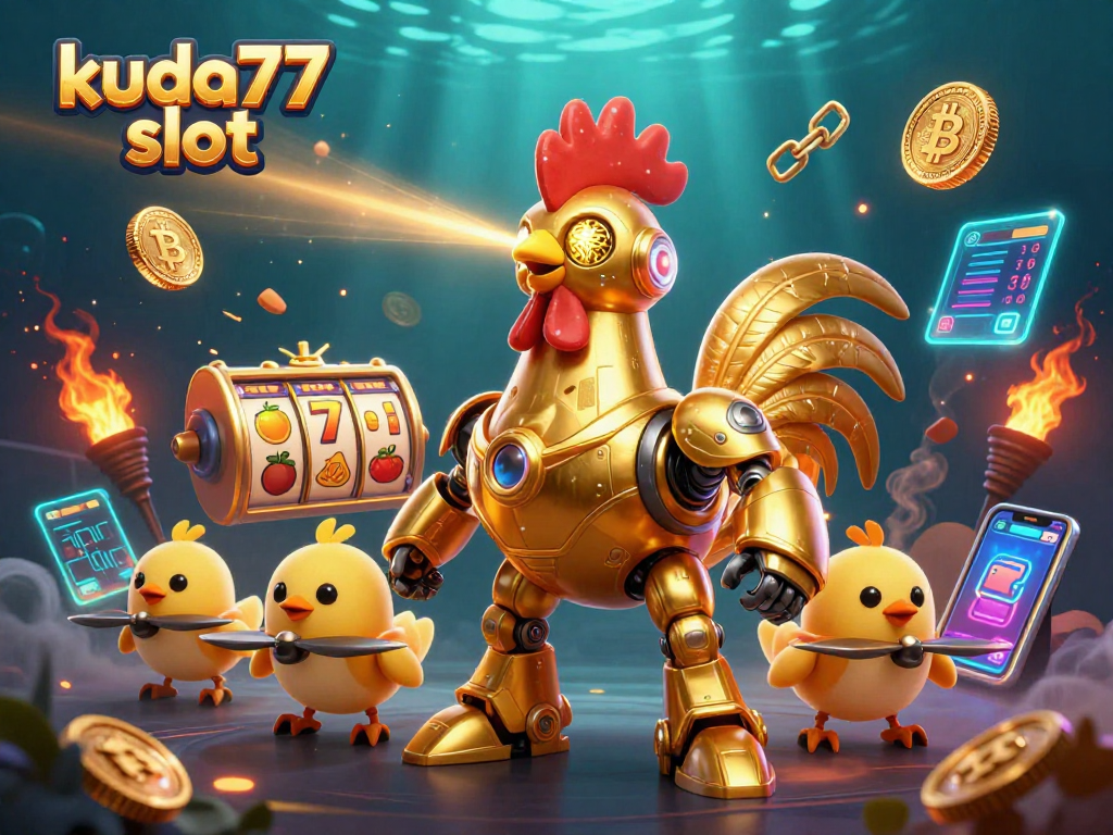 Menangkan hadiah menarik di kuda77 slot dengan mesin slot dan simbol keberuntungan.