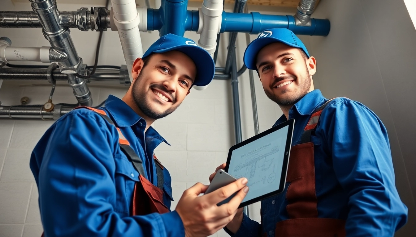 NYC emergency plumber & sewer assessing plumbing issues with professional tools.