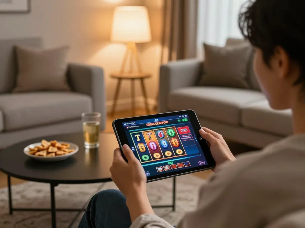 Play slots online with 92slot while enjoying a cozy home atmosphere and snacks.