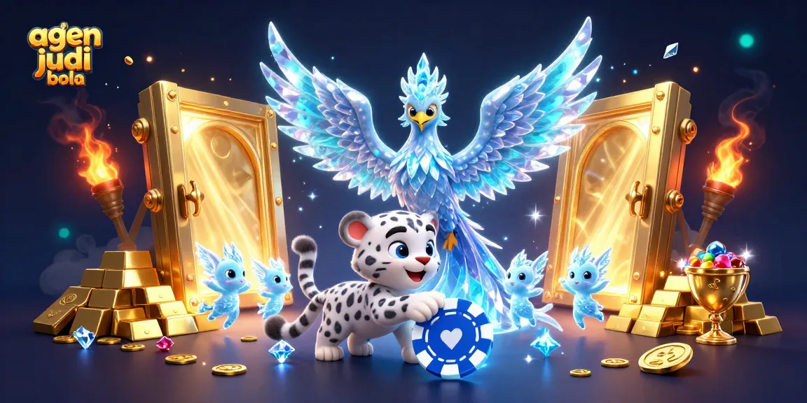 Experience thrilling moments with agen judi bola in a vibrant fantasy casino scene.