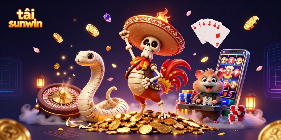 Experience exciting wins at tải sunwin with vibrant casino elements and dynamic characters.