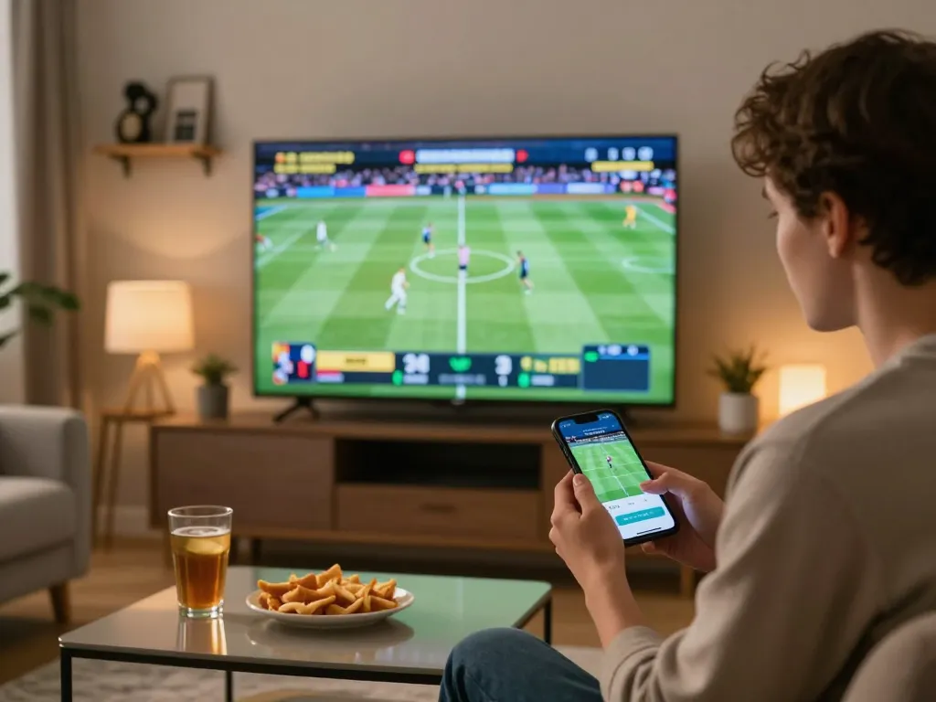 Experience the excitement of keonhacai sports betting from home with focused player and live action.