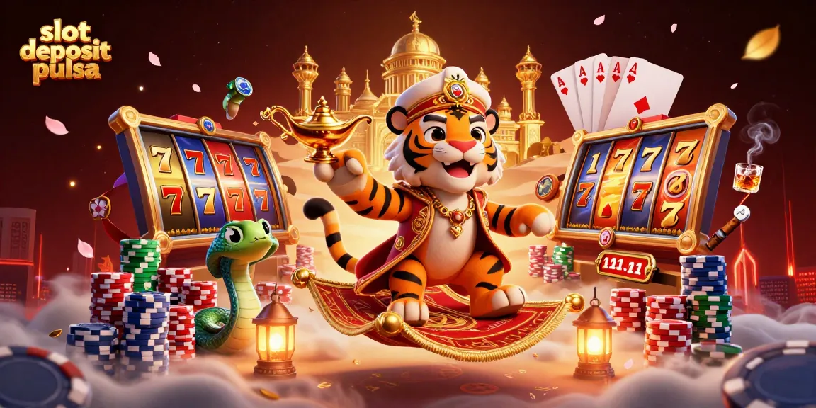 Menang besar dengan slot deposit pulsa dalam ilustrasi cantik yang memikat hati.
