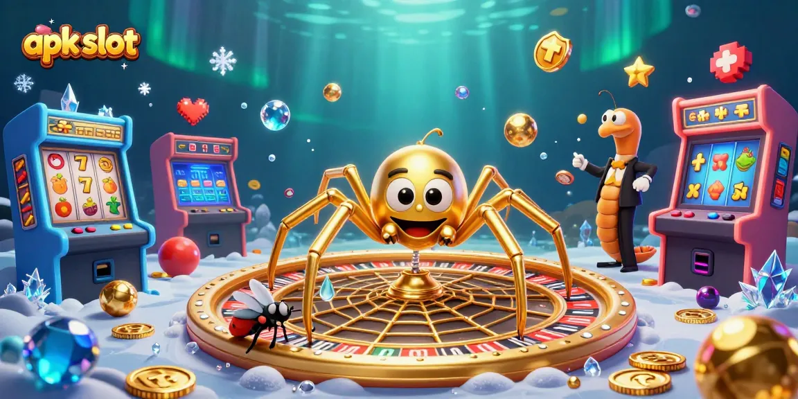 Menangkan dengan apk slot: permainan slot 3D penuh warna dan pengaturan kasino yang menarik.