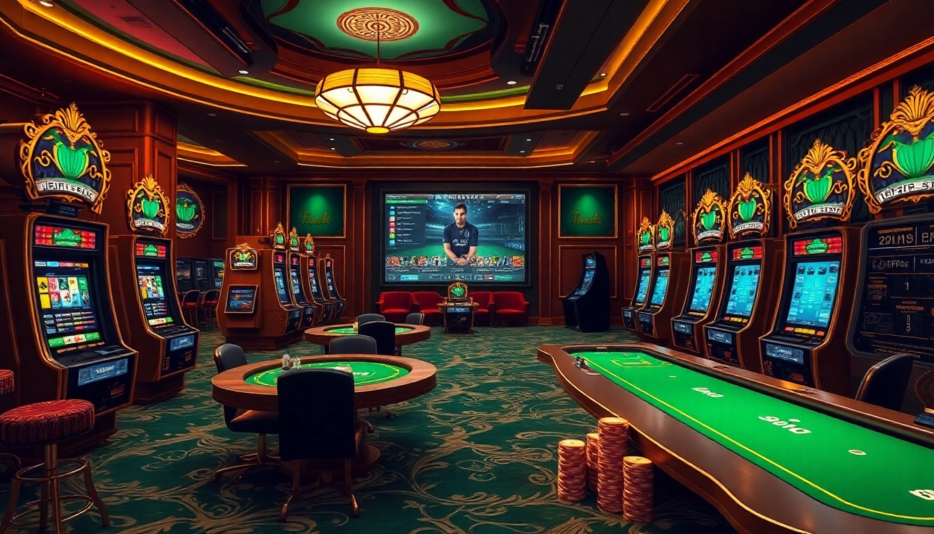 Betting action on llink alternatif sbobet with vibrant casino elements like slots and poker chips.