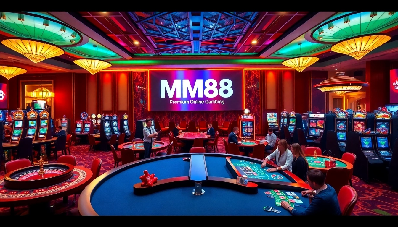 Experience the excitement of MM88 at a luxurious casino, where every game offers thrilling opportunities