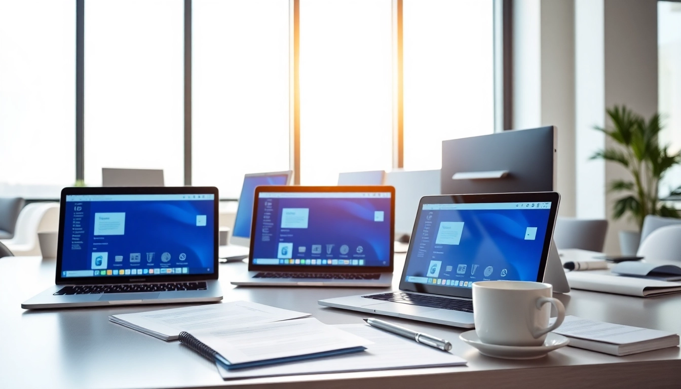 展示 WPS Office 界面在多设备上的现代化工作空间，宣传 WPS官网。