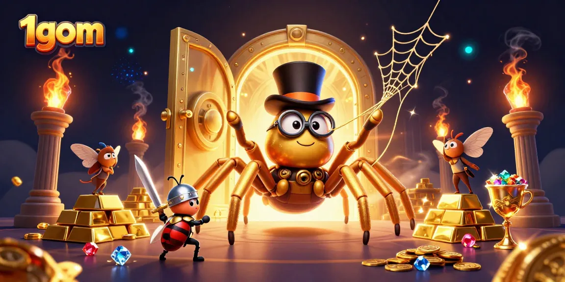 Experience thrilling betting adventures with 1gom in a dynamic, sparkling casino scene.