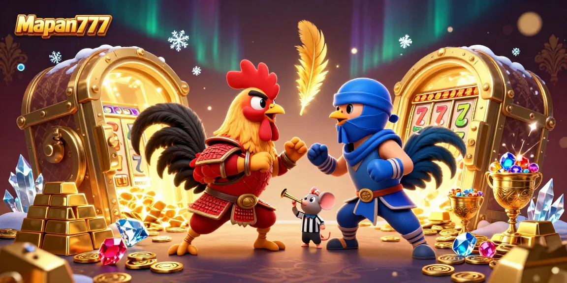 Engage in thrilling gameplay with Mapan777's dynamic roosters and rich casino treasures.